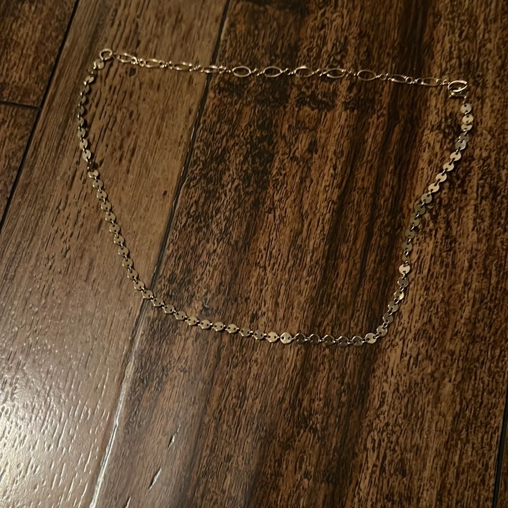 14k gold plated necklace